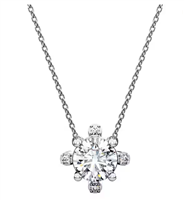 Collana Swarovski Donna in Oro bianco Diamante Lab Grown 1.05 Ct 5688867 - 5688867